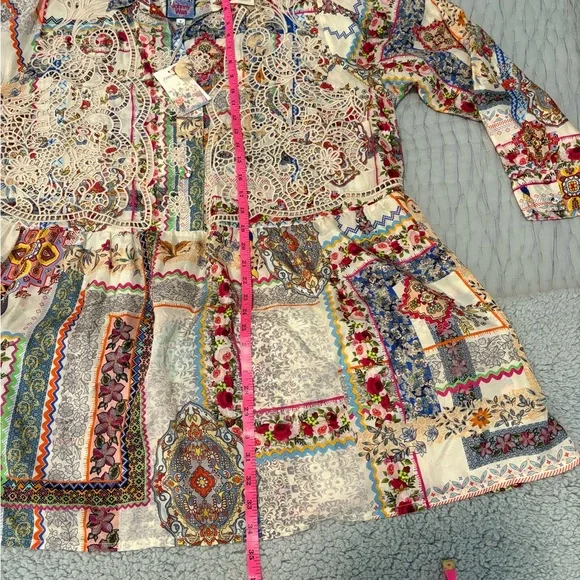 Johnny Was STANO MONROE TUNIC, 1X - Picture 10 of 10